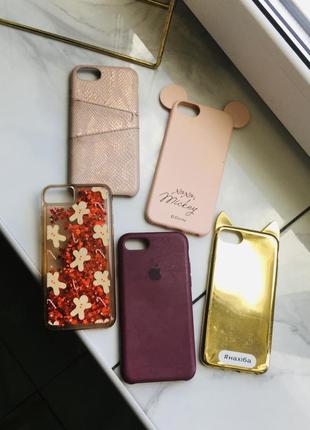 Набор чехлов на айфон iphone 7