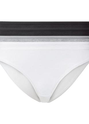 Комплект женских трусиков из 5 штук, размер m/l, цвет черный, серый, белый