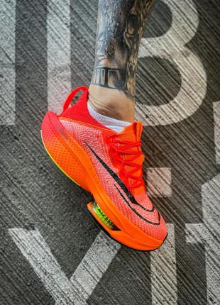 Чоловічі кросівки nike air zoom x alphafly orange 42