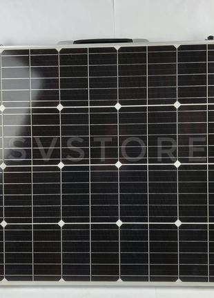 Скляна сонячна панель fsp-160w переносна сонячна батарея з контролем заряджання акумуляторів, телефонів