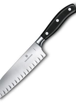 Кухонний ніж victorinox grand maitre santoku 17см (7.7323.17g)