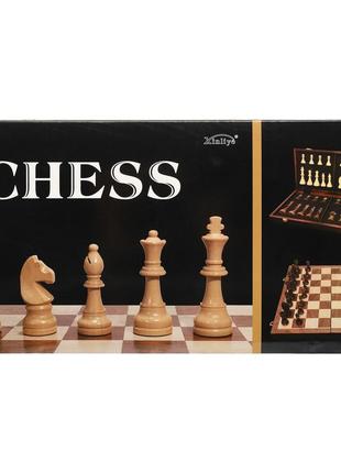Шахматы настольная игра zelart w5206 33x26х5 см дерево