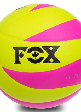 М'яч волейбольний fox sd-v8007 no5 pu клеєний