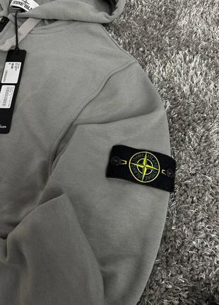 Худи stone island stone island кофта с замком кофта на молнии stone island stone island худи на молнии2 фото