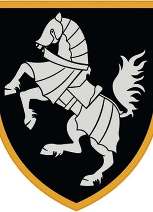 Магнітні наклейки на авто 1-ша окрема танкова бригада 20*20 см (8549-9561-74)