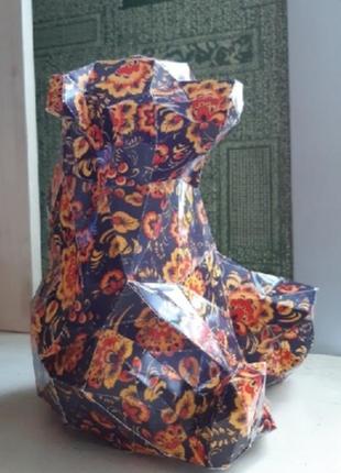 Paperkhan сборная модель фигура пазл медедь мишка паперкрафт papercraft подарок сувернир игрушка конструктор