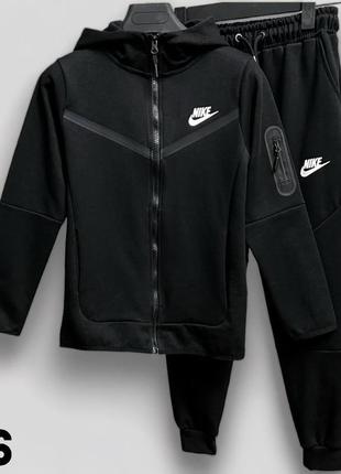 Детский - подростковый спортивный костюм nike tech fleece трикотаж