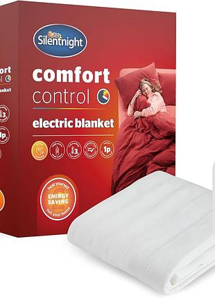 Сток электрическое одеяло silentnight comfort control 135×70 см