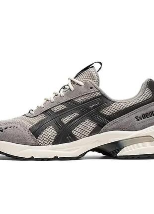 Стильні кросівки asics gel-1090 v2 oyster grey (griginal box) 42 43