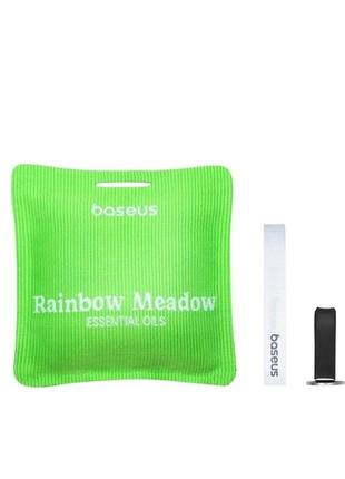 Автомобільний освіжувач повітря baseus margaret series car air freshener (rainbow meadow) forest green
