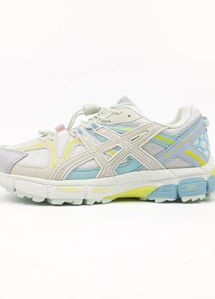 Оберіть стильні кросівки asics gel kahana 8 сірі з блакитним 38 39