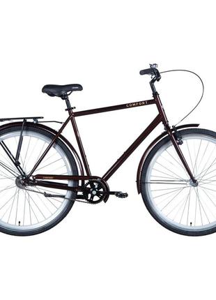 Велосипед 28" dorozhnik comfort male 2024 (зелений) (22)