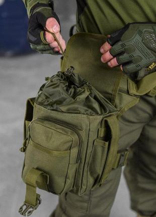 Сумка набедренная silver knight олива