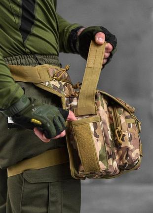 Сумка набедренная много карманов мультикам