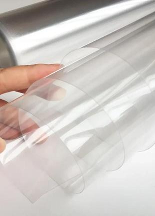 Гнучкі вікна пет плівка для скління 720 мкм (0,72 мм)