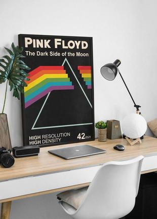 Постер групи pink floyd - the dark side of the moon / плакат пінк флойд