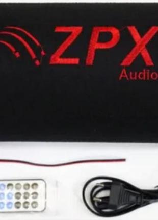 Активний сабвуфер в автомобіль 600 вт car speaker subwoofer zpx zx-6sub