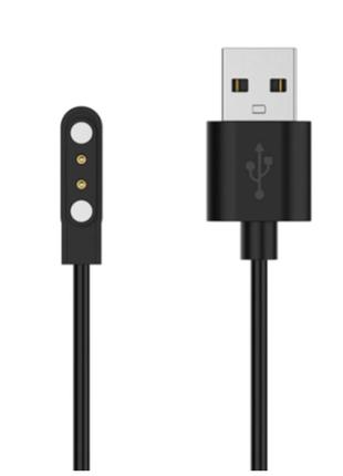 Кабель зарядки charging cable для haylou ls05 60 см. - black (4 мм)