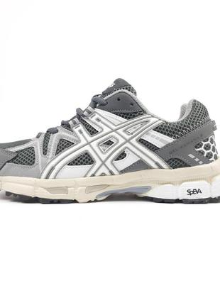 Кросівки asics gel-kahana 8 dark grey, жіночі кросівки, чоловічі кросівки, асікс