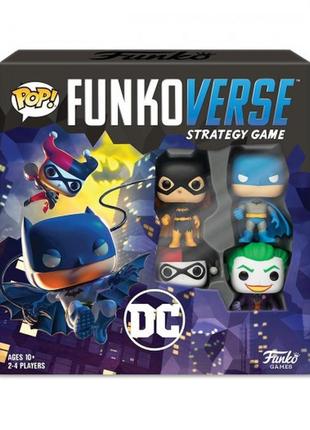 Настольная стратегическая игра pop! funkoverse серии dc comics (42628)