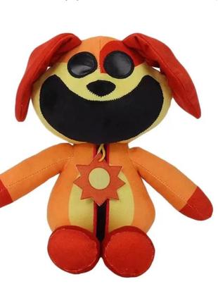 Мягкая игрушка пеклопес догдей "dog day" из poppy playtime - 30 см. smiling critters