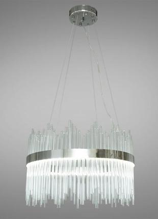 Підвісний сучасний світильник для кухні та вітальні q802/500ch 95см хром