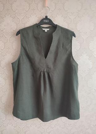 Блуза жіноча бренд monsoon 100% linen