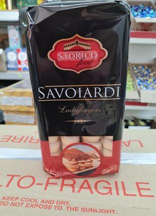 Бисквитное печенье савоярди savoiardi storico - 400 g