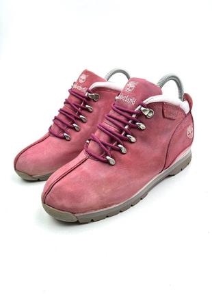 Оригинальные кожаные ботинки timeberland