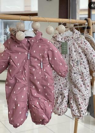 Теплый зимний комбинезон h&m