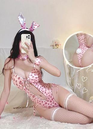 Еротичний ігровий костюм зайки кролика для рольових ігор зайчик набор ролевой