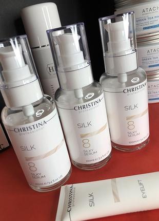Christina silk silky serum (st.8) 😊 шелковая сыворотка для выравнивание морщин
