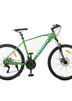 Велосипед підлітковий profi g26velocity a26.1 чорно-зелений