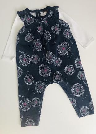 Гарний ромпер на малечу 3-6 міс tea