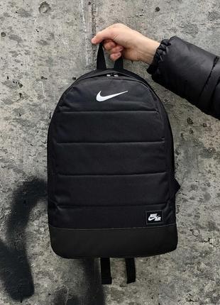 Спортивный рюкзак оригинал найк черный мужской черный спорт, рюкзак nike