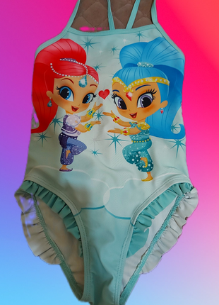 Купальник с рюшами shimmer shine