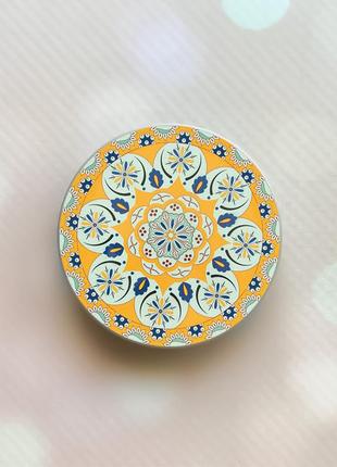 Тримач для смартфона / планшета попсокет popsocket сірий :: візерунок (принт 4_2)