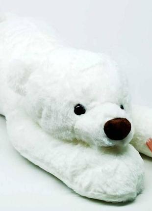 М'яка іграшка yi wu jiayu ведмідь білий 62 см m14709