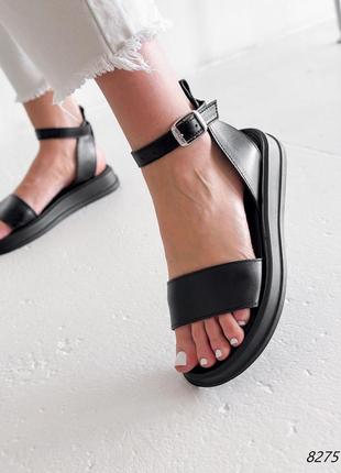 Босоножки женские mary черный натуральная кожа