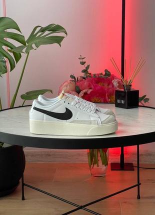 Кроссовки nike blazer low platform