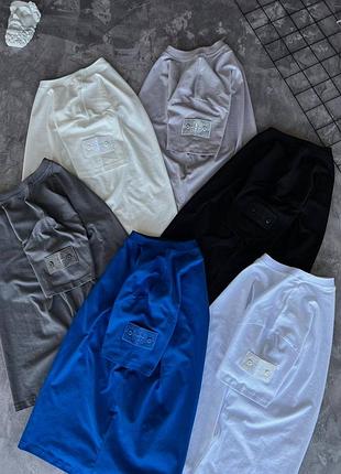 Футболка + шорти стон айленд stone island