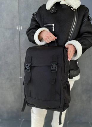 Рюкзак для ноутбука, міський, чорний