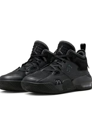 Мужские кроссовки jordan stay loyal 2 triple черные