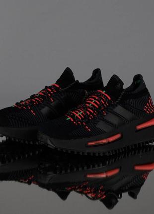 Adidas nmd s1 black &amp; red