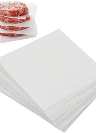 Пергамент харчовий для смаження у листах 200*200 мм, щільність 60 г/м2, упаковка 500 листів