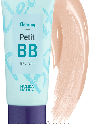 Holika holika clearing petit bb spf 30. cream bb крем очищающий