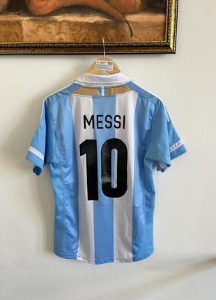 Adidas argentina 10 messi мужская футбольная футболка,размер м