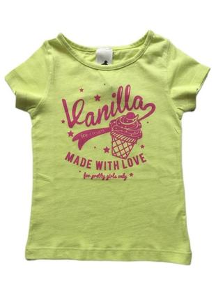 Детская футболка для девочки 2-3 года c&amp;a ничечья размер 98