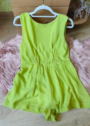 Ромпер з мереживом від boohoo, розмір l-xl