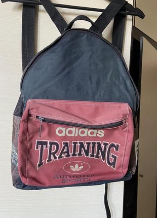 Adidas training vintage, рюкзак винтажный